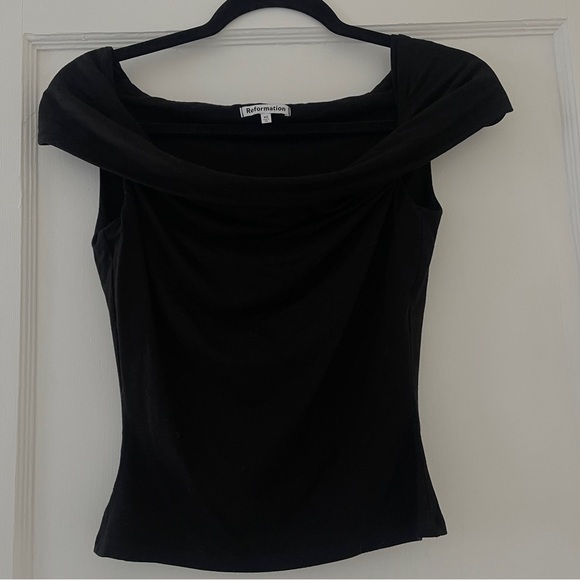 Reformation Cello Black Top - Picture 5 of 8